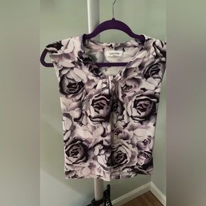Calvin Klein Tank Top - Purple Floral